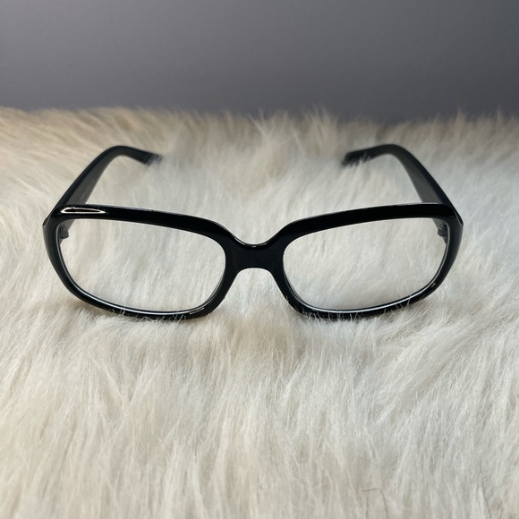 Black Rectangular Glasses - Picture 2 of 3